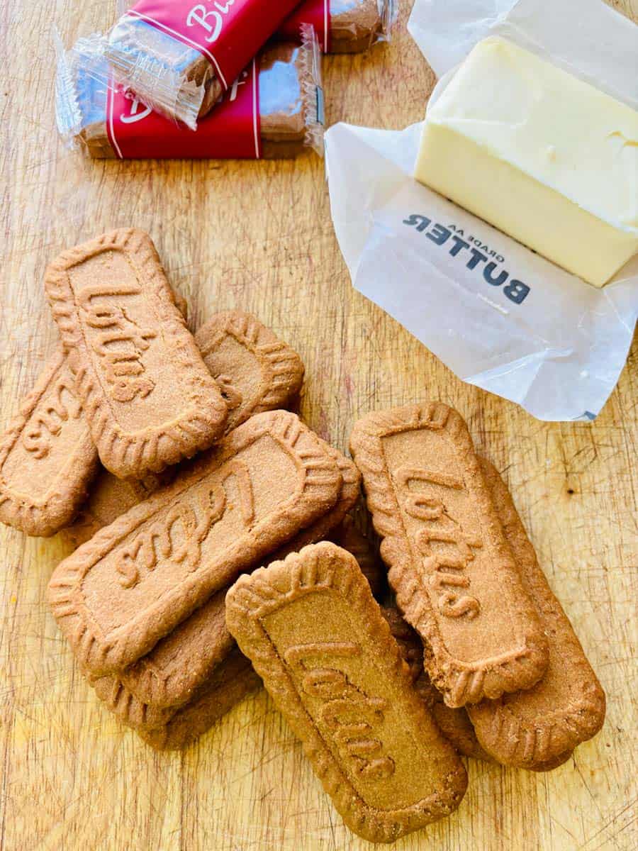What dreams are made of: Biscoff cookies and butter.