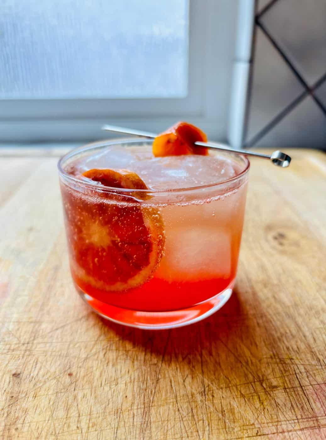 Blood Orange Vanilla Spritzer