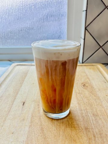 Iced London Fog.