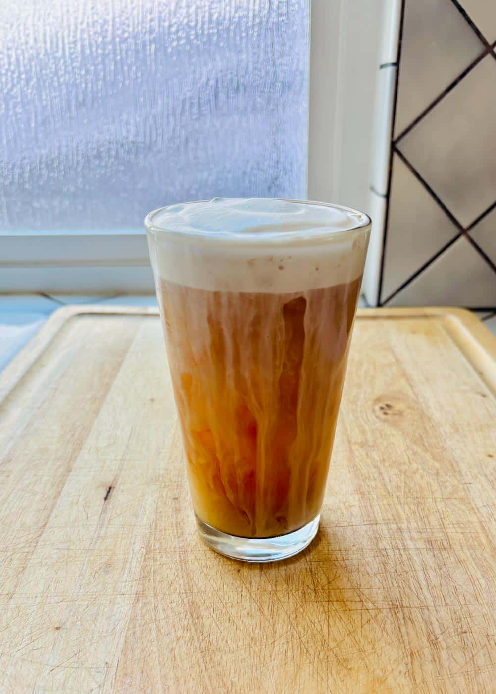 Iced London Fog.