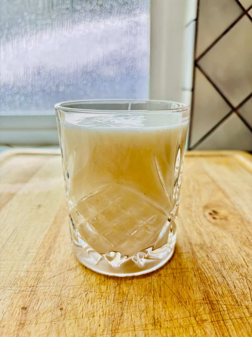 Banana milk.