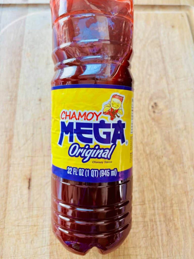 A bottle of chamoy.