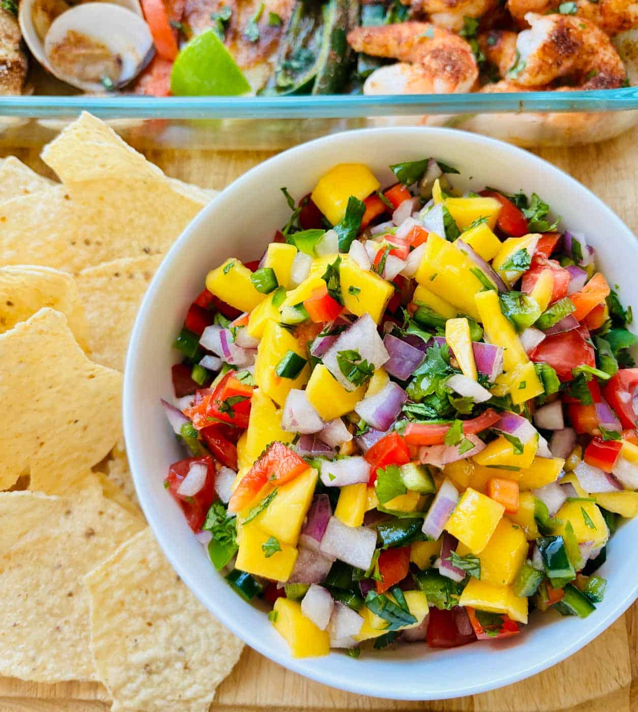 Mango salsa.