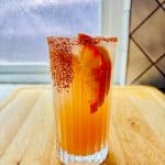 Paloma tequila cocktail.