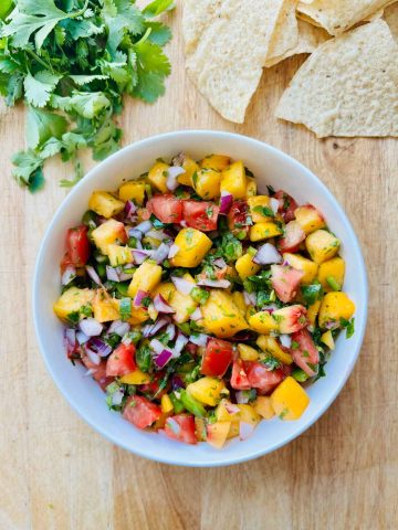 Peach Salsa.