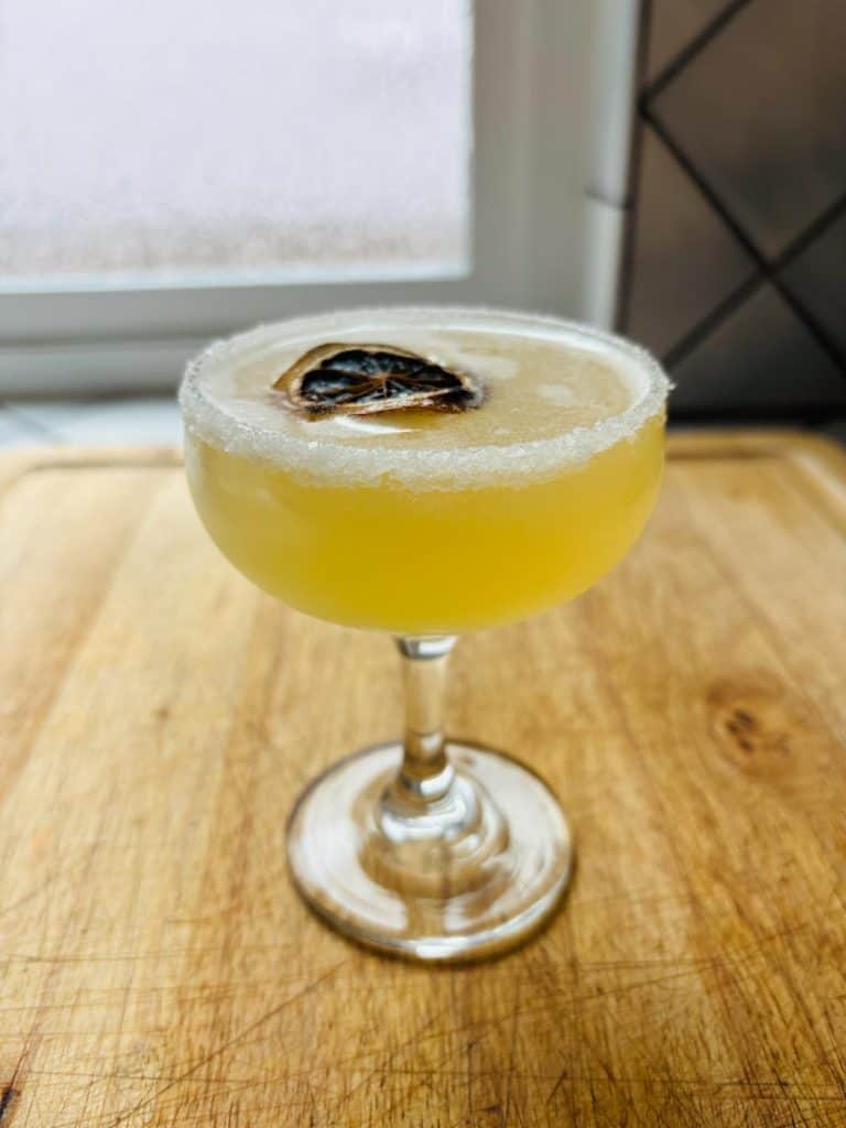 Yuzu margarita.